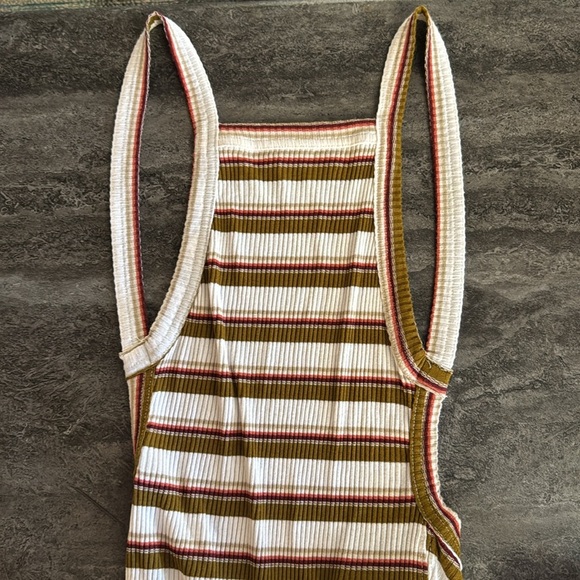 Free People Ribbed Multicolor Striped Swimsuit. XS - Picture 3 of 8
